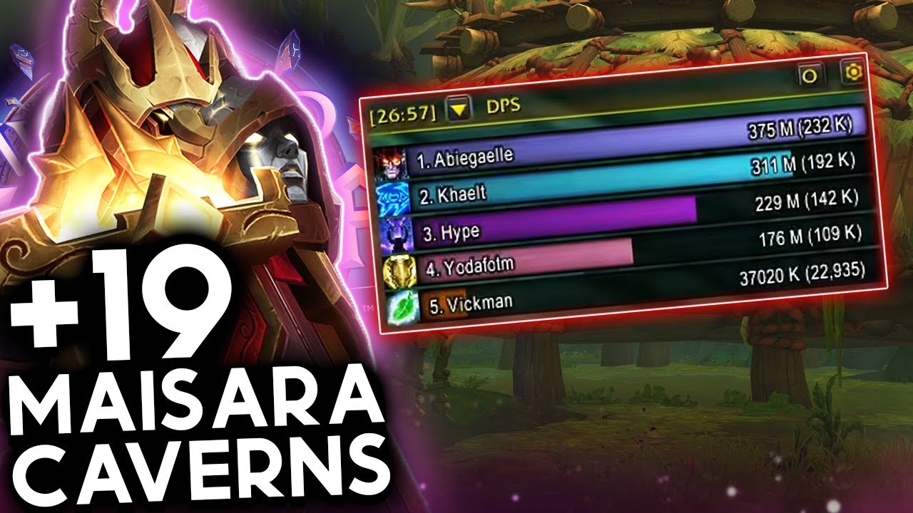 Maisara Caverns +19 | Sentinel Prot Pally | MIDNIGHT BETA M+