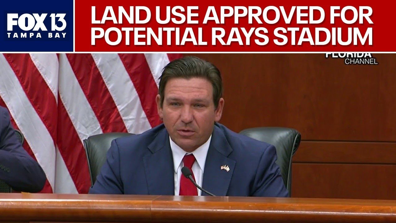DeSantis approves land for potential Rays stadium