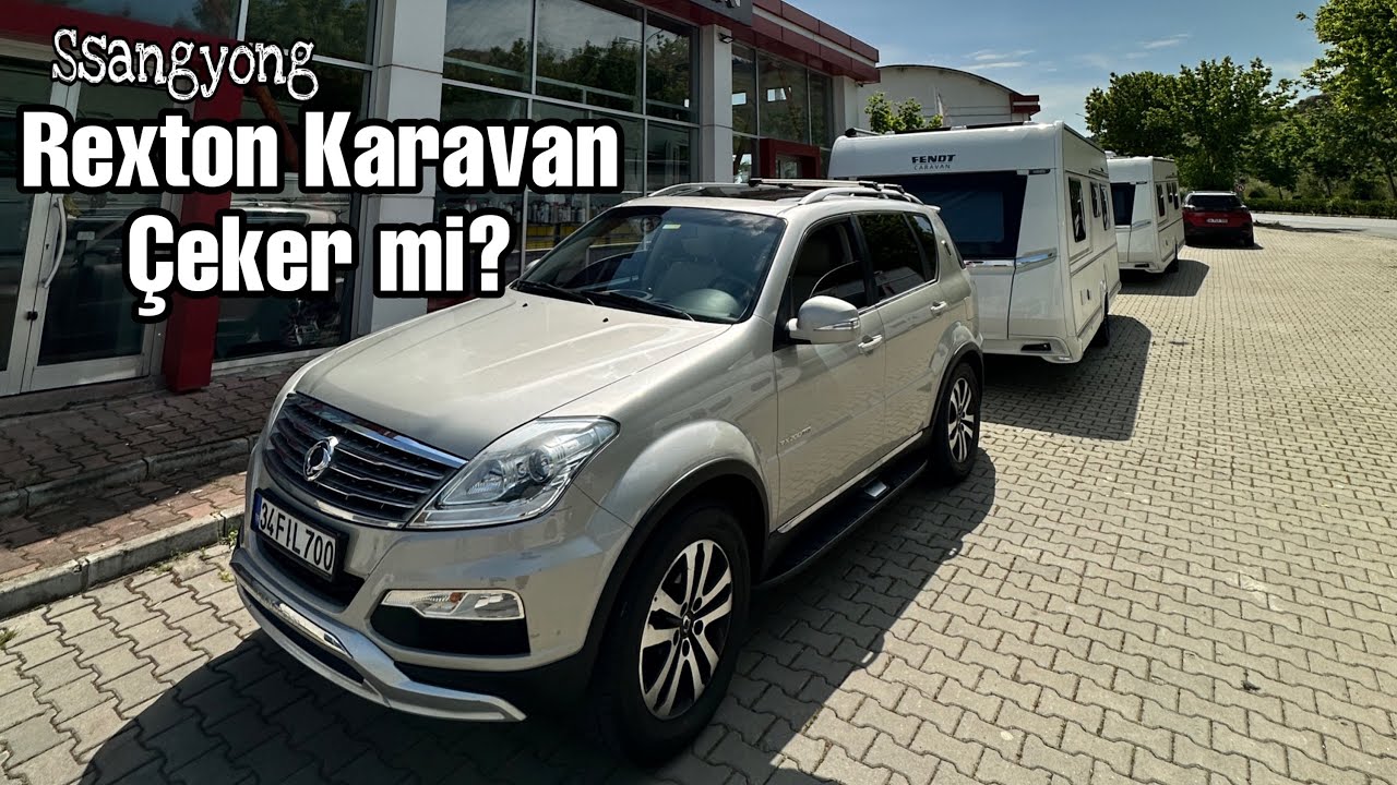 Ssangyong Rexton Karavan Çeker mi ? Fendt Tandenza 560 Sfdw