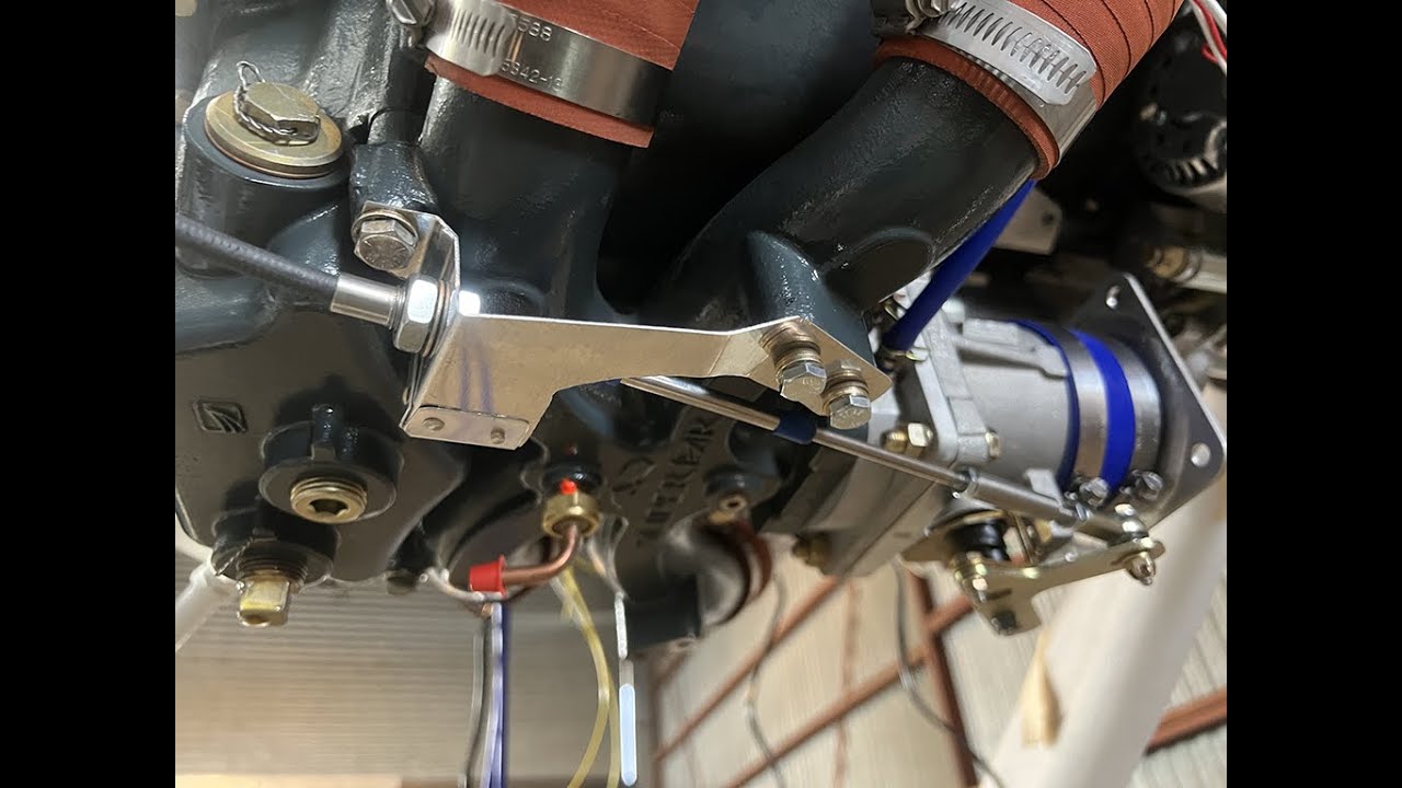 RV-14 Throttle Cable Bracket II