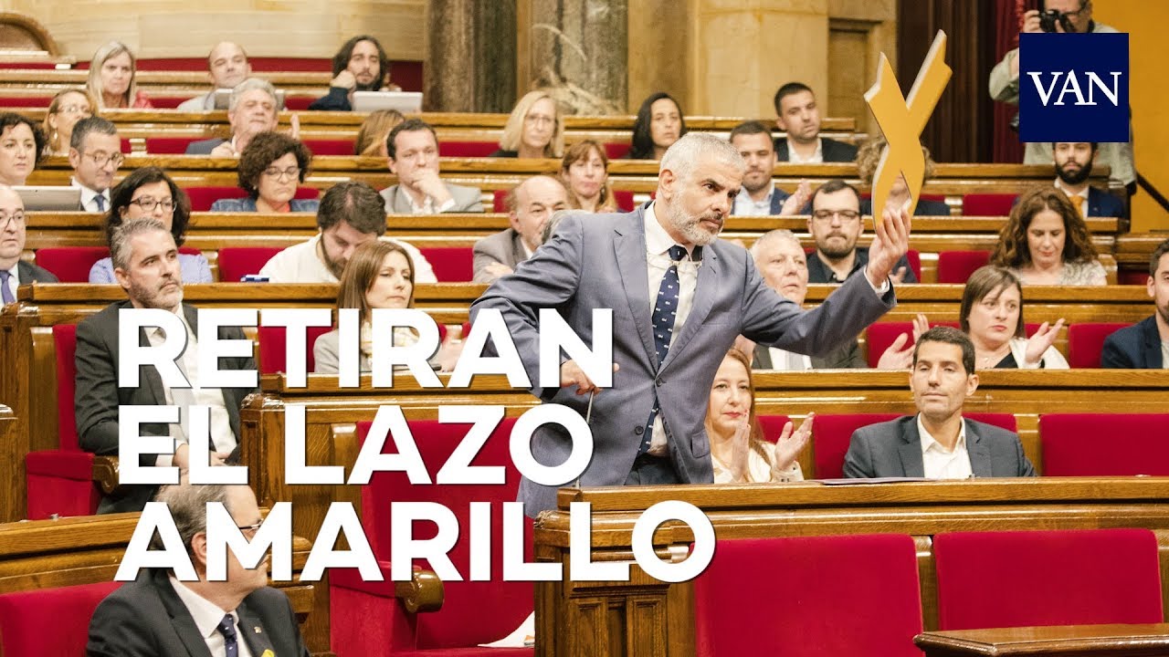 Tensión entre Carrizosa (Ciudadanos) y Torrent por sacar el lazo amarillo en el Parlament