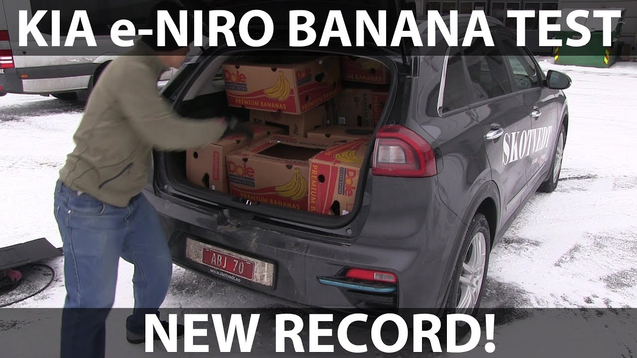 Kia e-Niro banana box test
