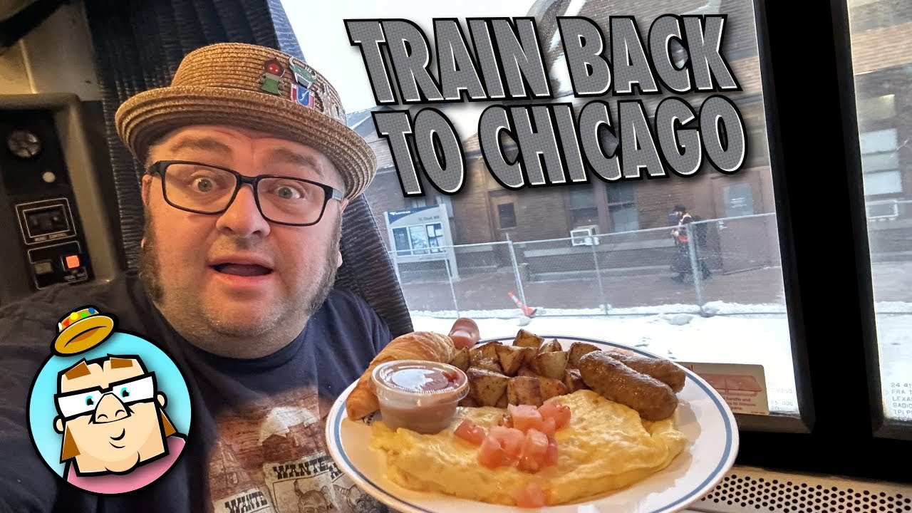 Final Day Aboard the Empire Builder - Traveling from Minnesota to Chicago -Cross Country Train Trip