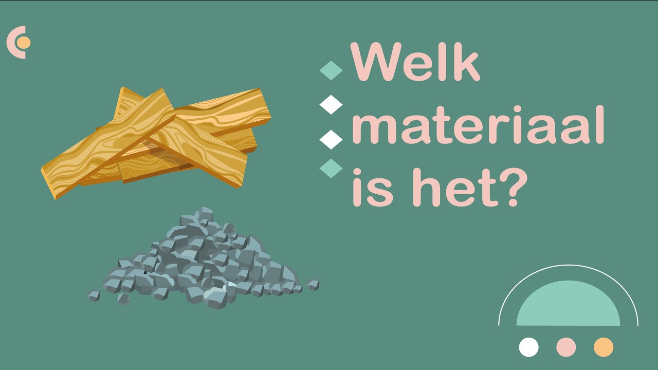 Welk materiaal is het? (#NT2, #learndutch, Waystage, A2, 1.2)