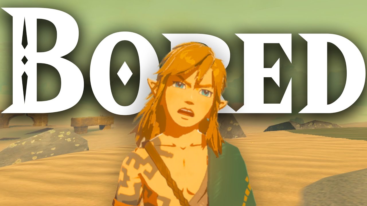 Что делать, когда вам СКУЧНО в Zelda! |Слёзы Королевства|