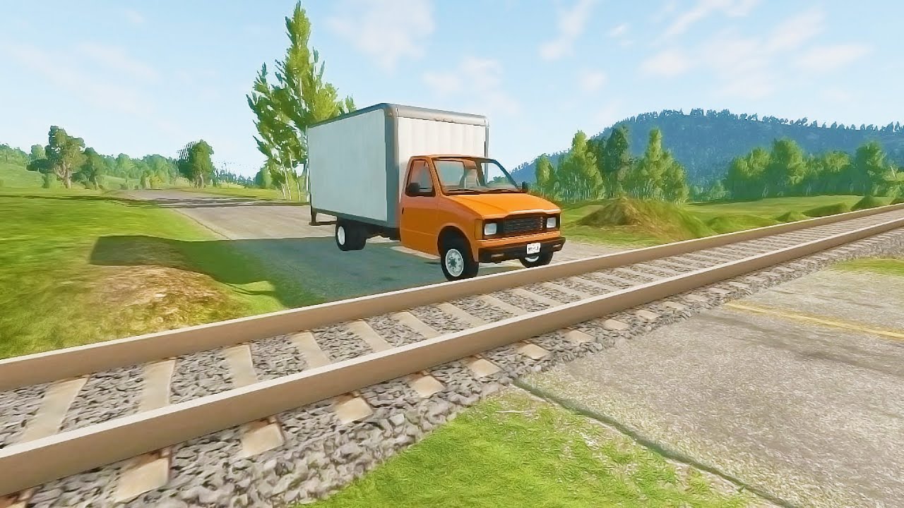 Mobil vs Rails - BeamNG Drive