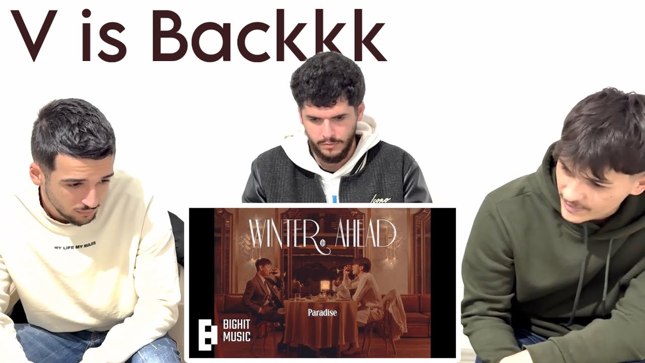 FNF Reacting to V 'Winter Ahead (with PARK HYO SHIN)' Official MV