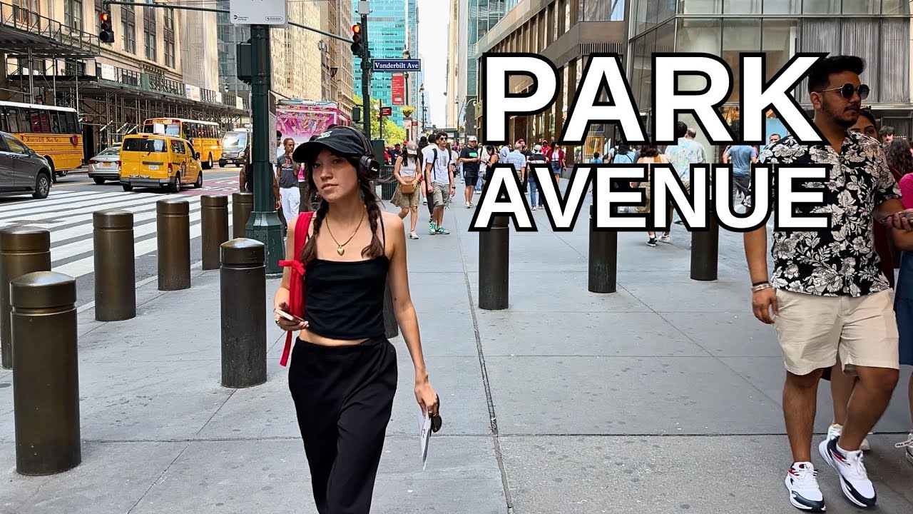 NEW YORK CITY Walking Tour [4K] - PARK AVENUE