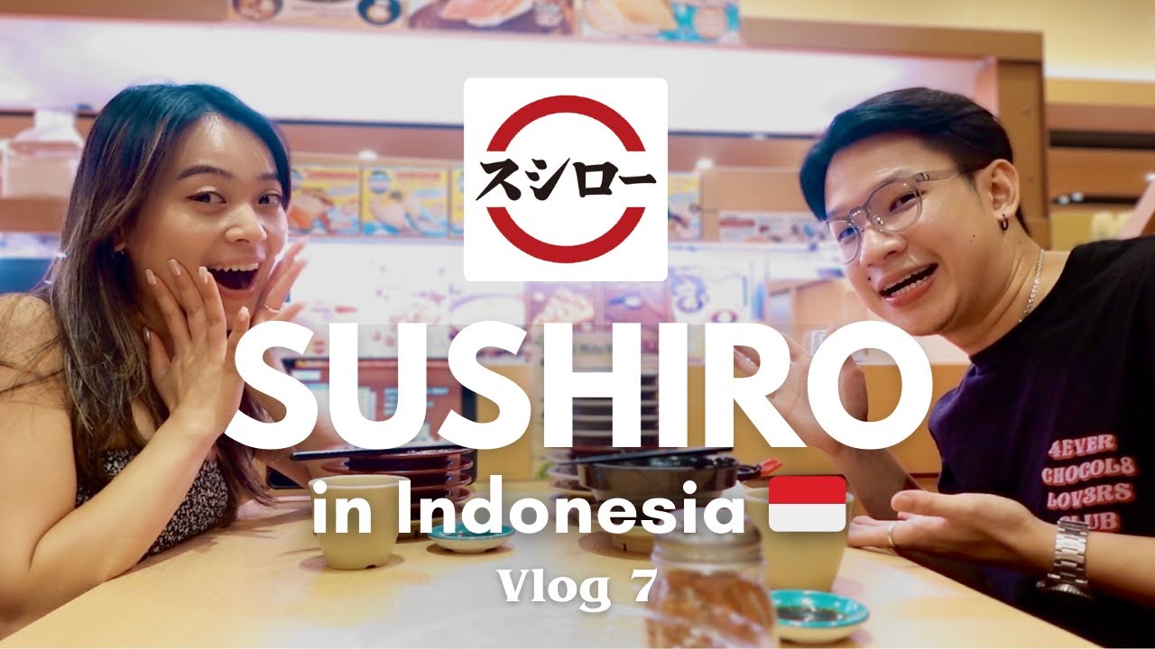 インドネシアのスシローに行ってみた🍣