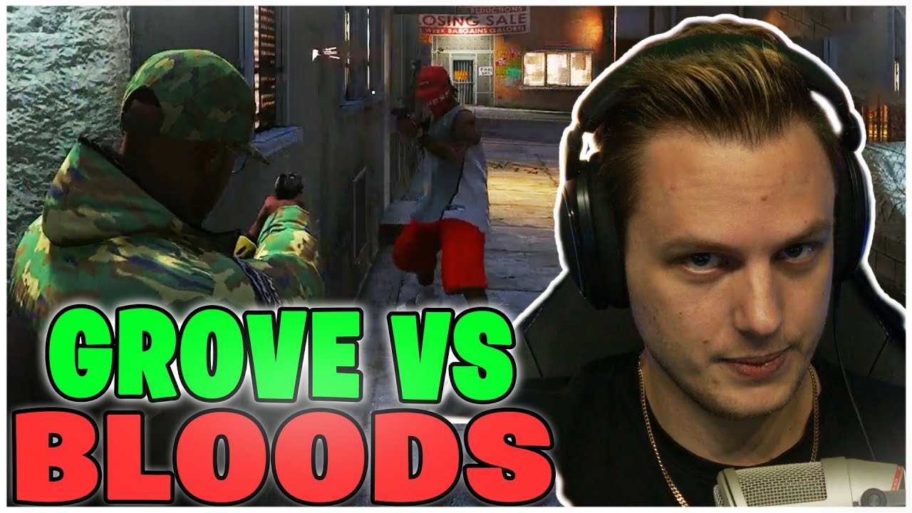 BLOODS VS GROVE | Best of Kamikatze #091 Stream Highlights | GTA 5 RP