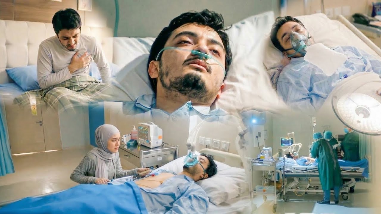 he had chronic lung disease and was dying in excruciating pain. sick male lead critical condition