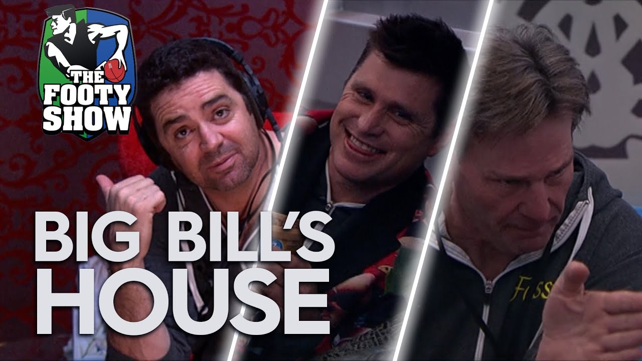 The chaos of the first edition of Big Bill's House (2013) | The Footy Show Vault