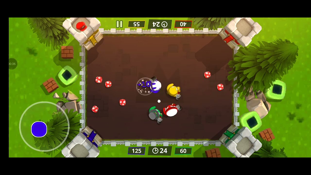 Mushroom panic - Stickman party