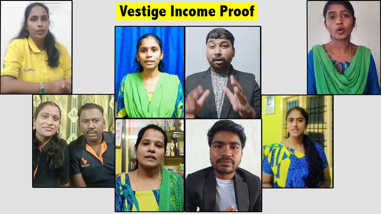 Vestige income proof - Saravanan DUCD Team