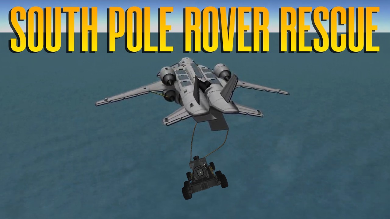Rescuing Our Stranded South Pole Rover | KSP