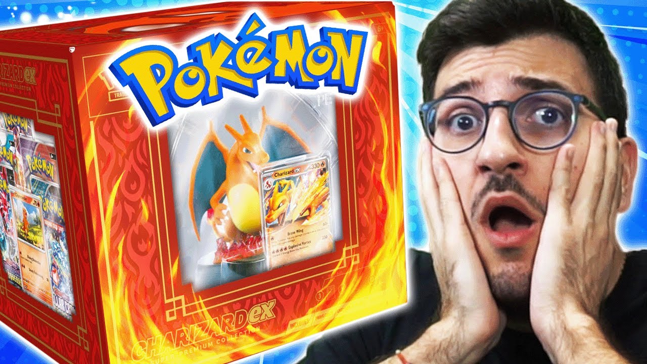 APRO la COLLEZIONE SUPER PREMIUM di CHARIZARD - Carte Pokemon