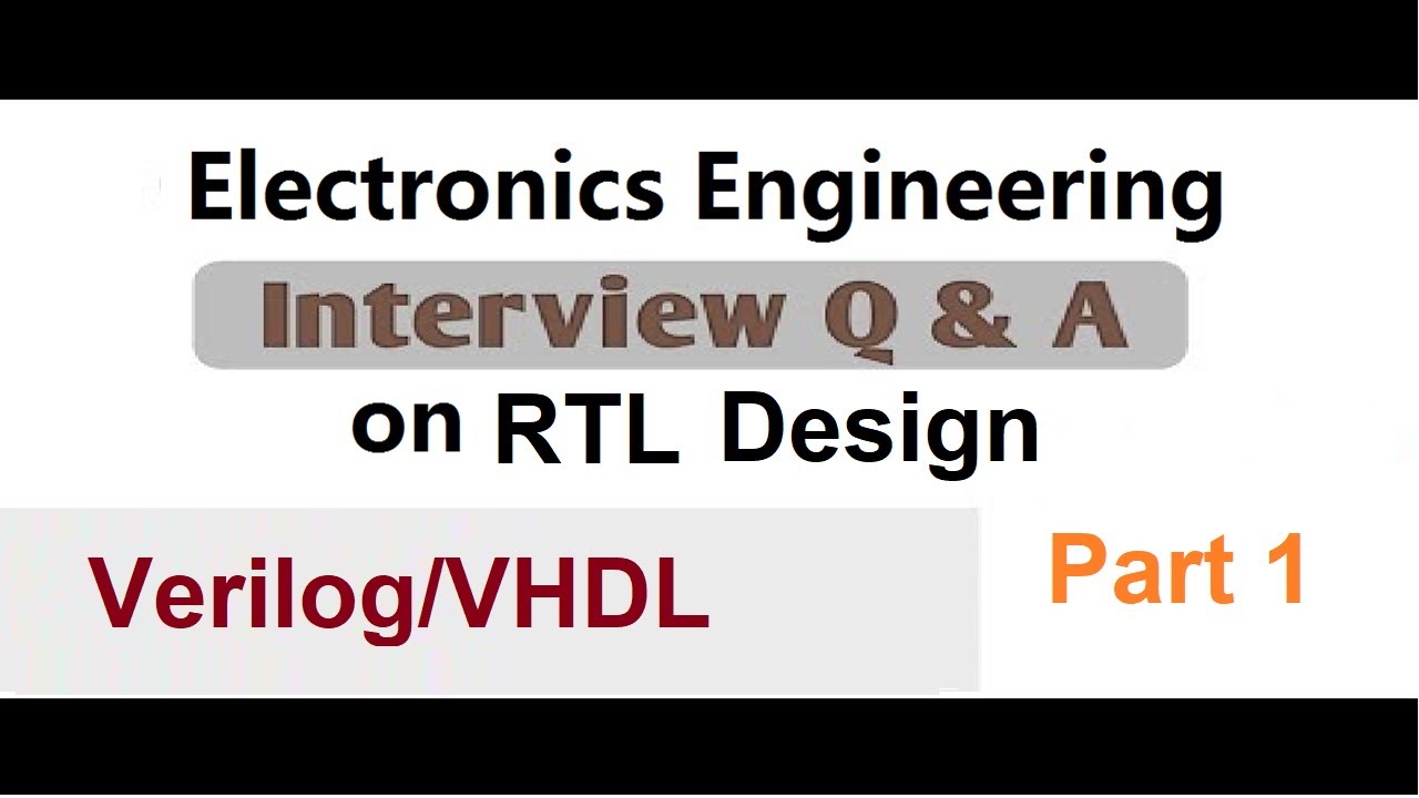 Вопросы для собеседования по Verilog VHDL, часть 1