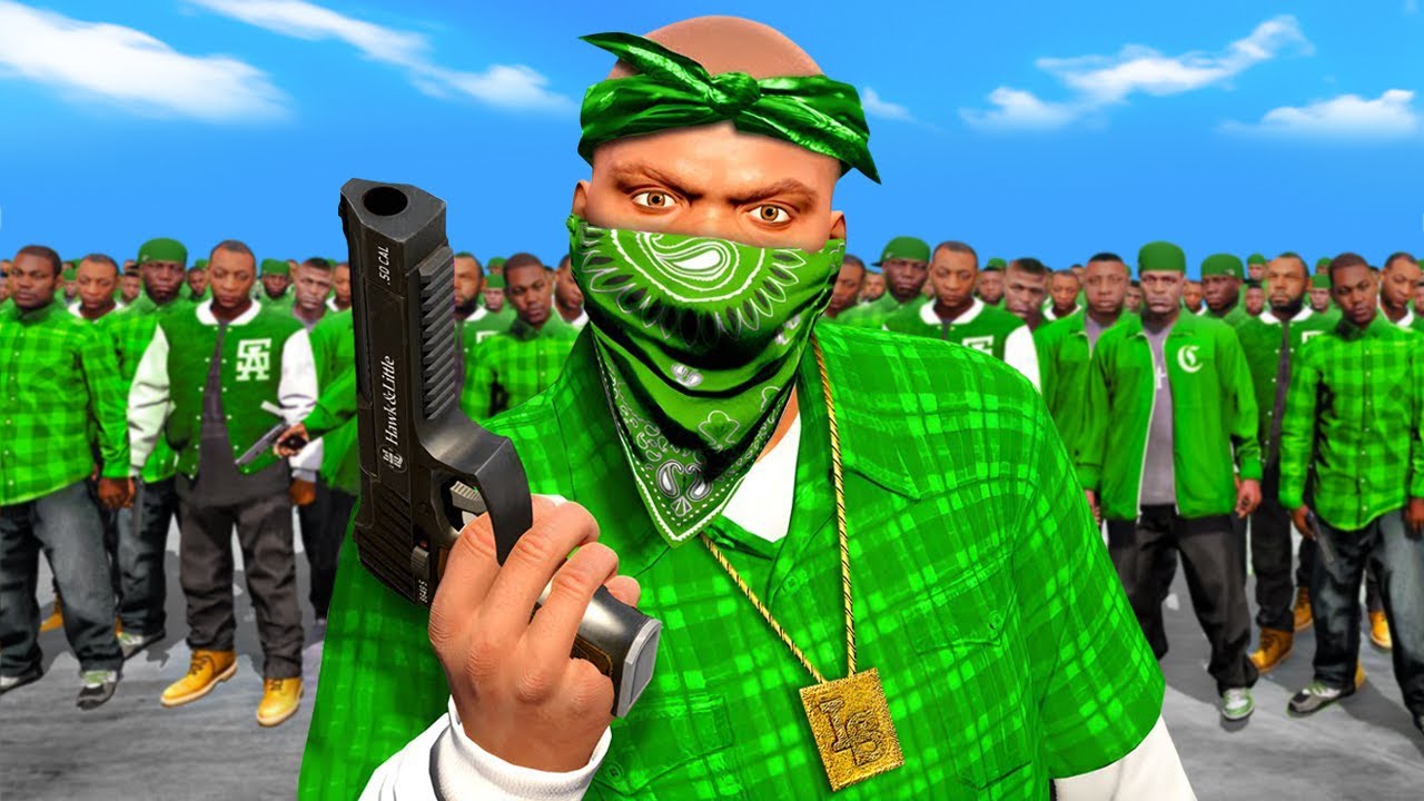 24H COMME UN CHEF DE GANG SUR GTA 5 !