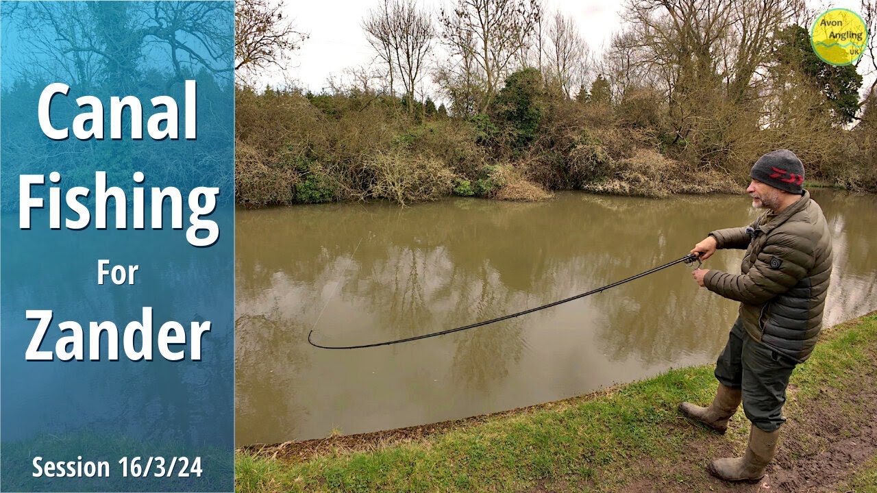 Canal Zander Fishing - Closed Season Canal Chronicles Ep 1 (Plus Update) - 16/3/24 (Video 483)