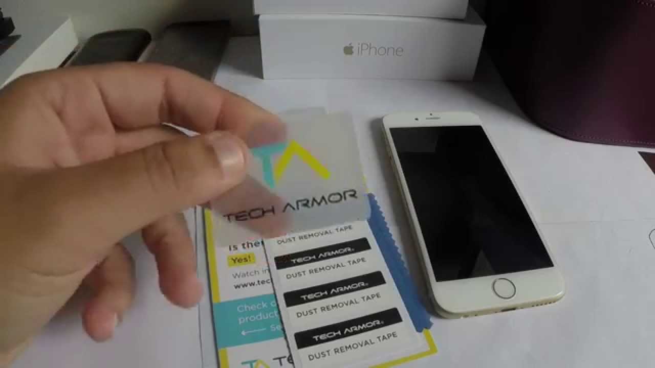 Tech Armor HD Screen Protector iPhone 6 Review