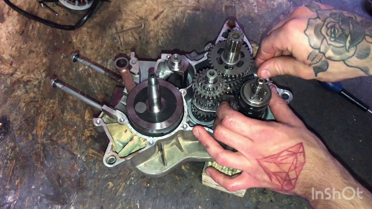 tuto : remontage boite AM6 a 3 rondelles !