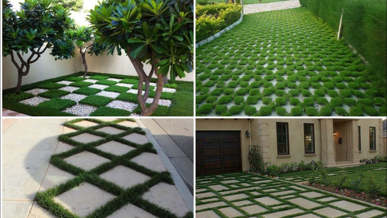 ID&Eacute;IAS PARA CAL&Ccedil;ADAS COM GRAMADO | TRANSFORME  A ENTRADA DE SUA CASA | VOC&Ecirc; VAI AMAR!!!