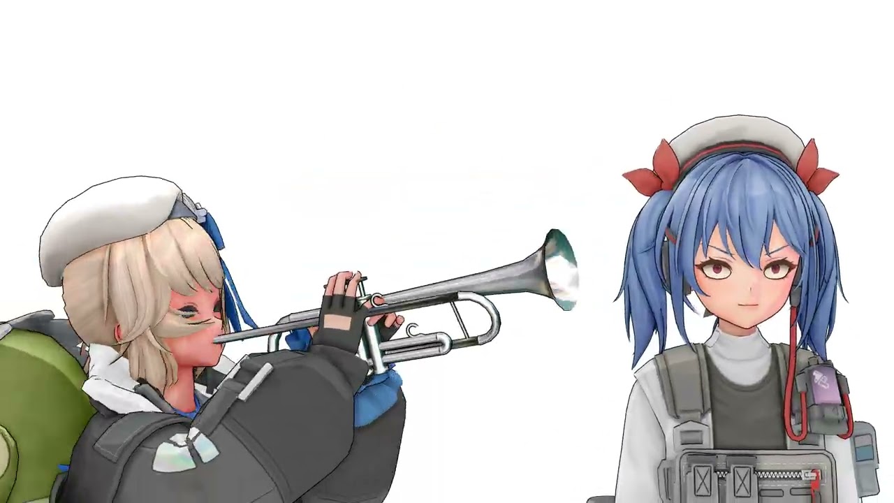 【GIRLS' FRONTLINE 2: EXILIUM / MMD】Vepley & Colphne - MMD Trumpet MEME