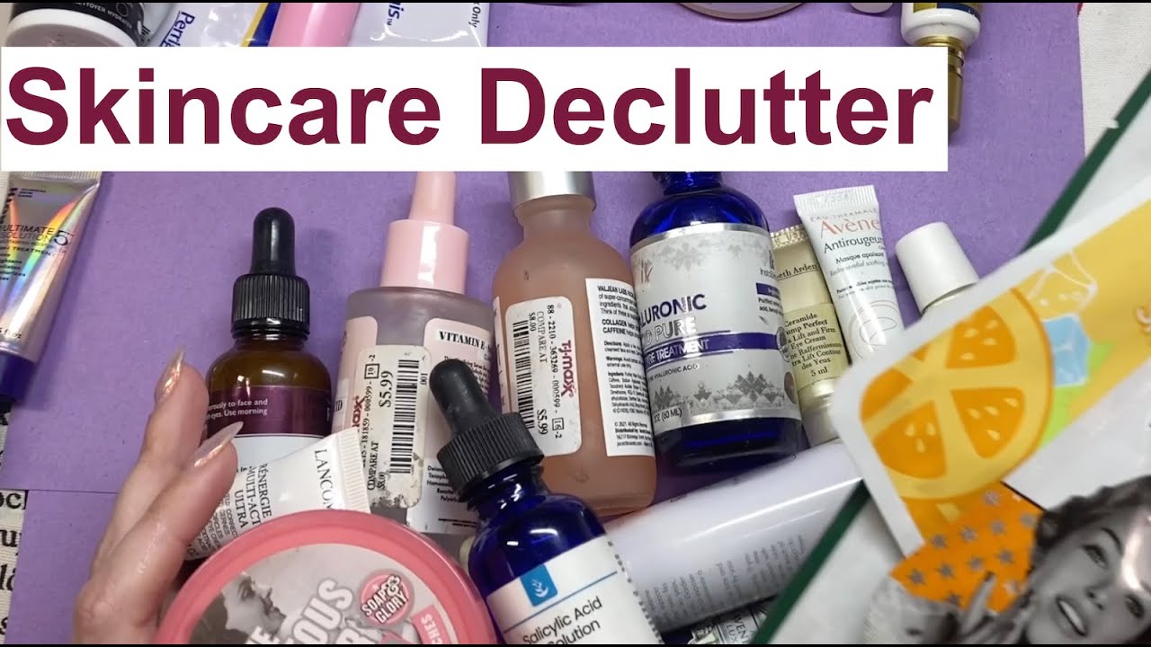 10+ Years of Skincare Declutter