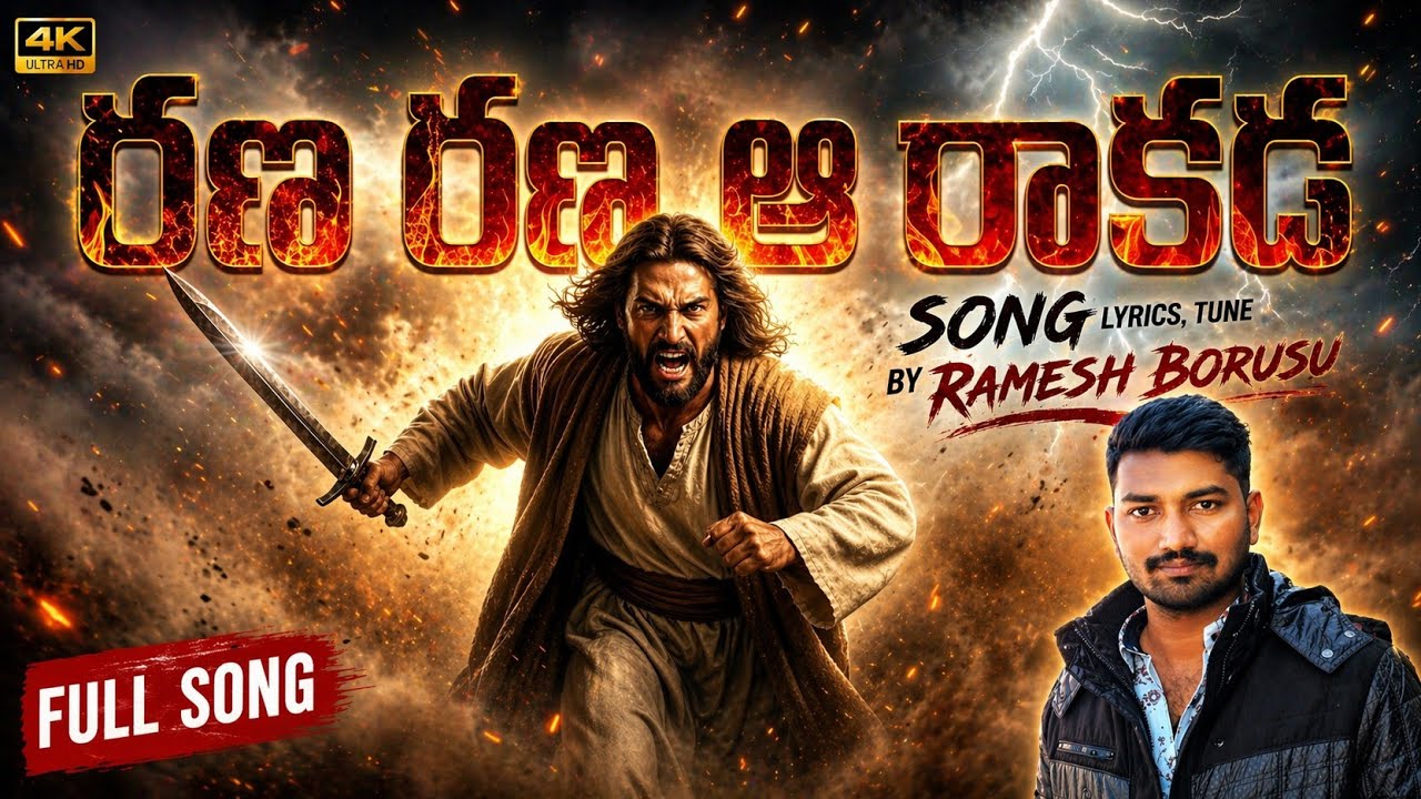 రణ రణ ఆ రాకడ | Rana Rana Aa Rakada | 4K Official Video Song | Ramesh Borusu