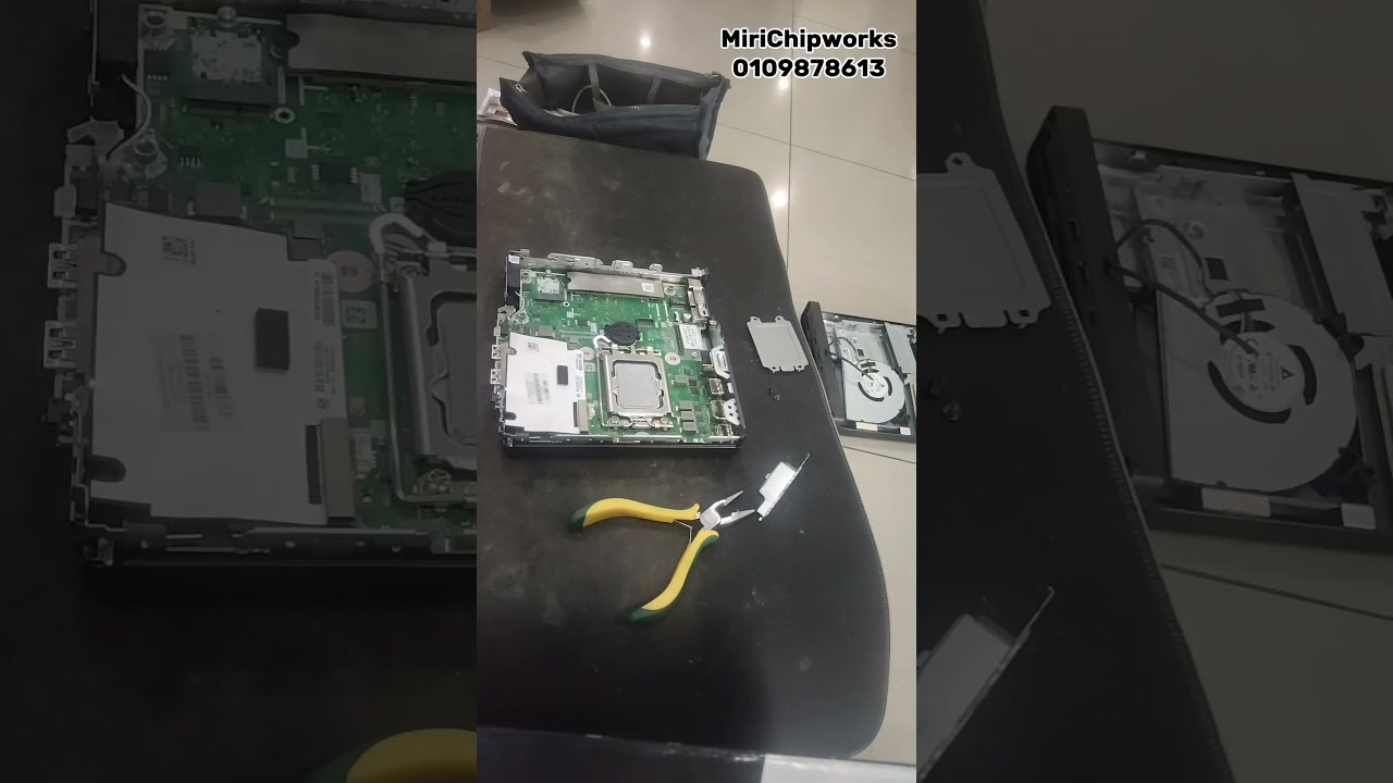 HP Pro Mini G9 motherboard replaced 🔧 Fixed no boot issue 📲 010-9878613 #MiriChipWorks