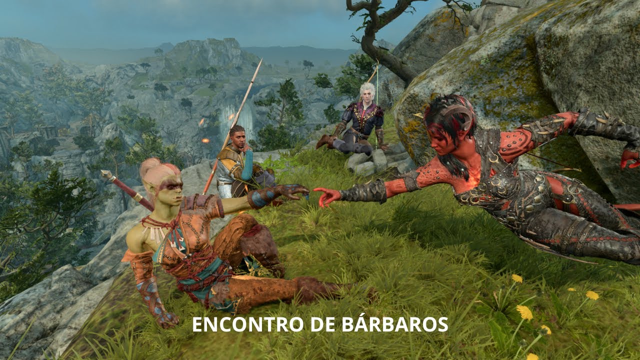 1 hora e 50 minutos de pura intimidação barbarizante - Ato 1 (parte 2)