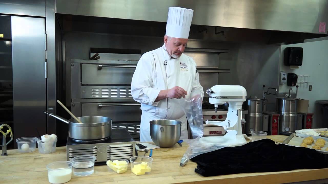 Pate au Choux Part One with Chef Woolum | Sullivan University