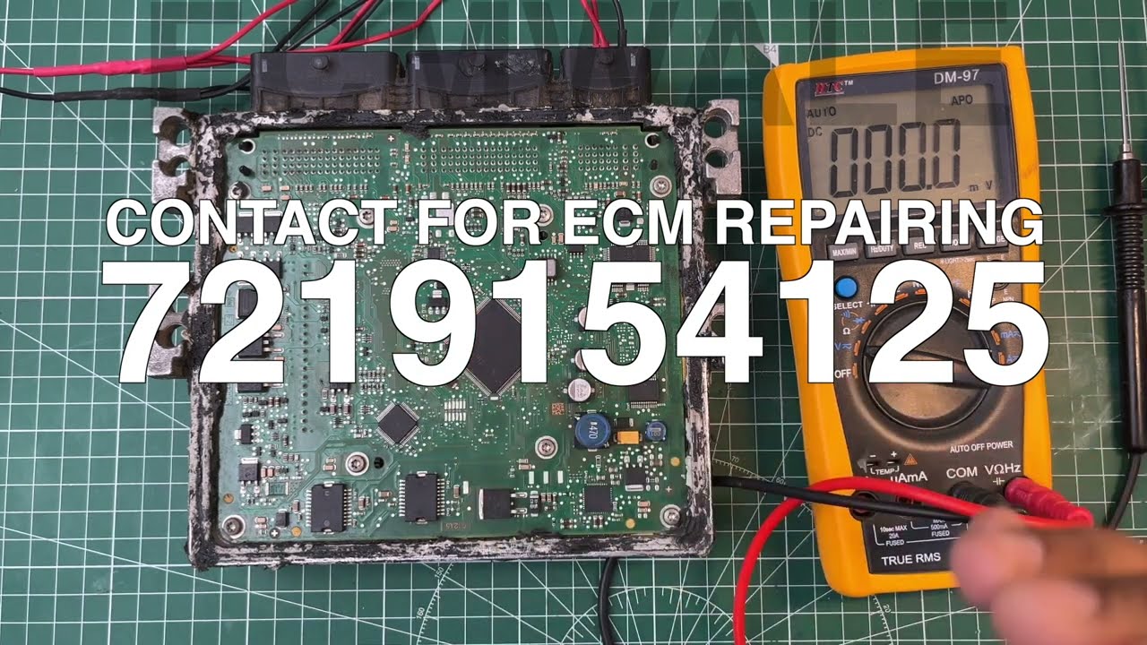 Duster 110 ecm repaired and check ok table.