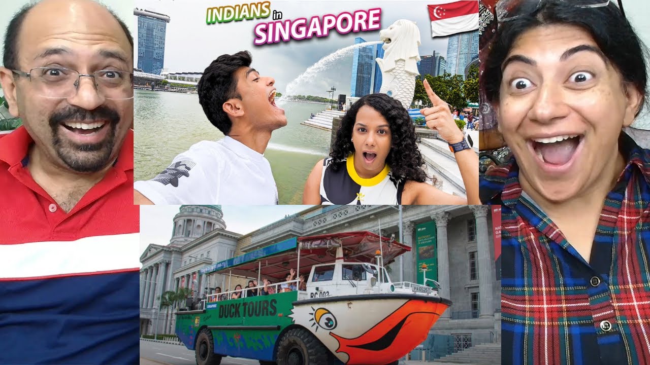 Americans Reaction On When a Desi Visits Singapore🤣!