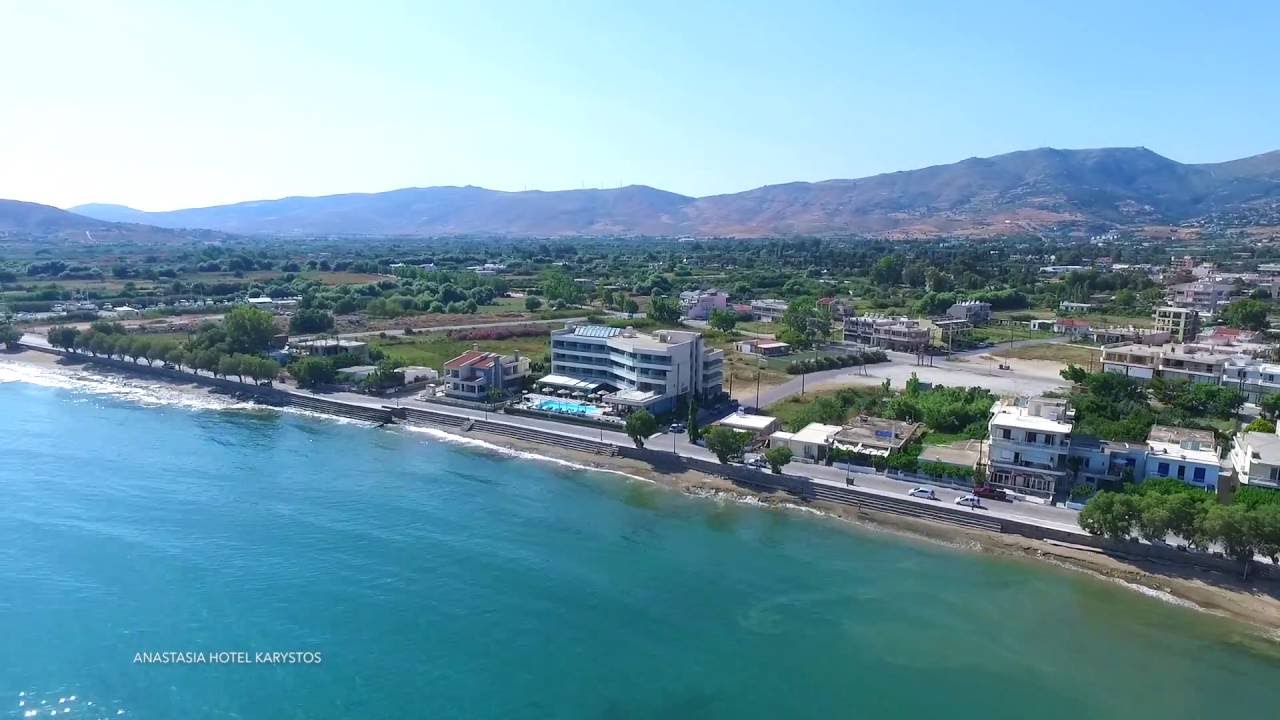 Anastasia hotel Karystos-Evia aerial sample