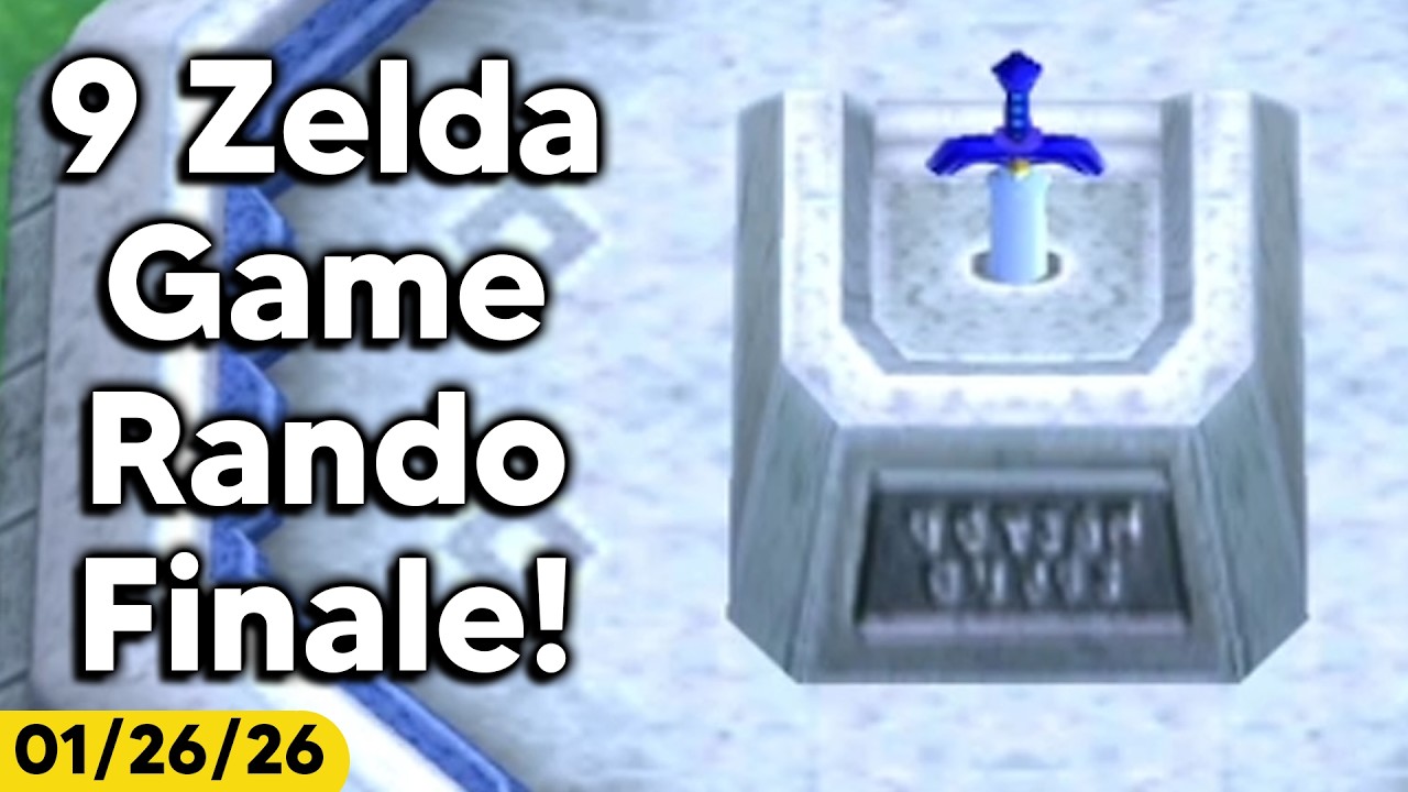 The FINALE of this HUGE 9 Game Zelda Randomizer!