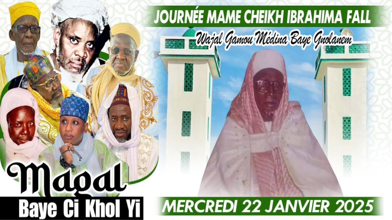 ♦Direct Medina Baye Gnolanem Gamou Magal Baye Ci khôl yi /Journée Mame Cheikh Ibrahima Fall #BUMTV
