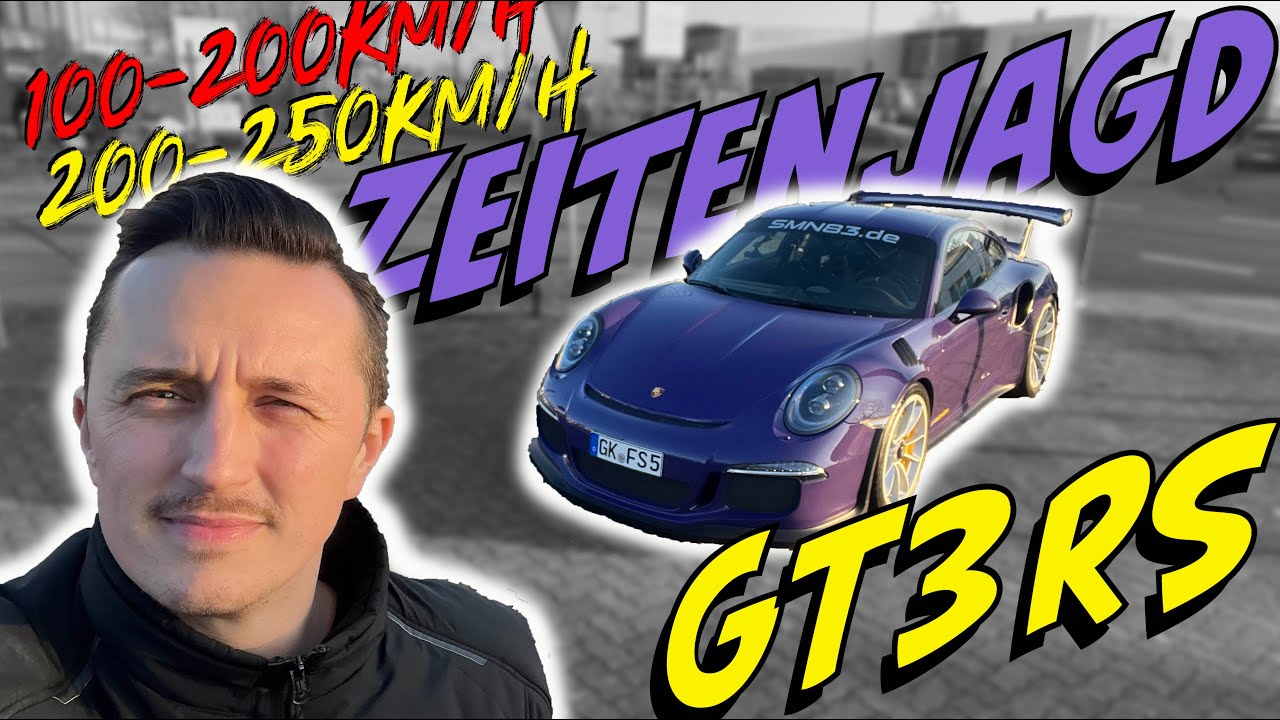 Porsche GT3 RS &Uuml;berraschung! Viel schneller als gedacht!!!