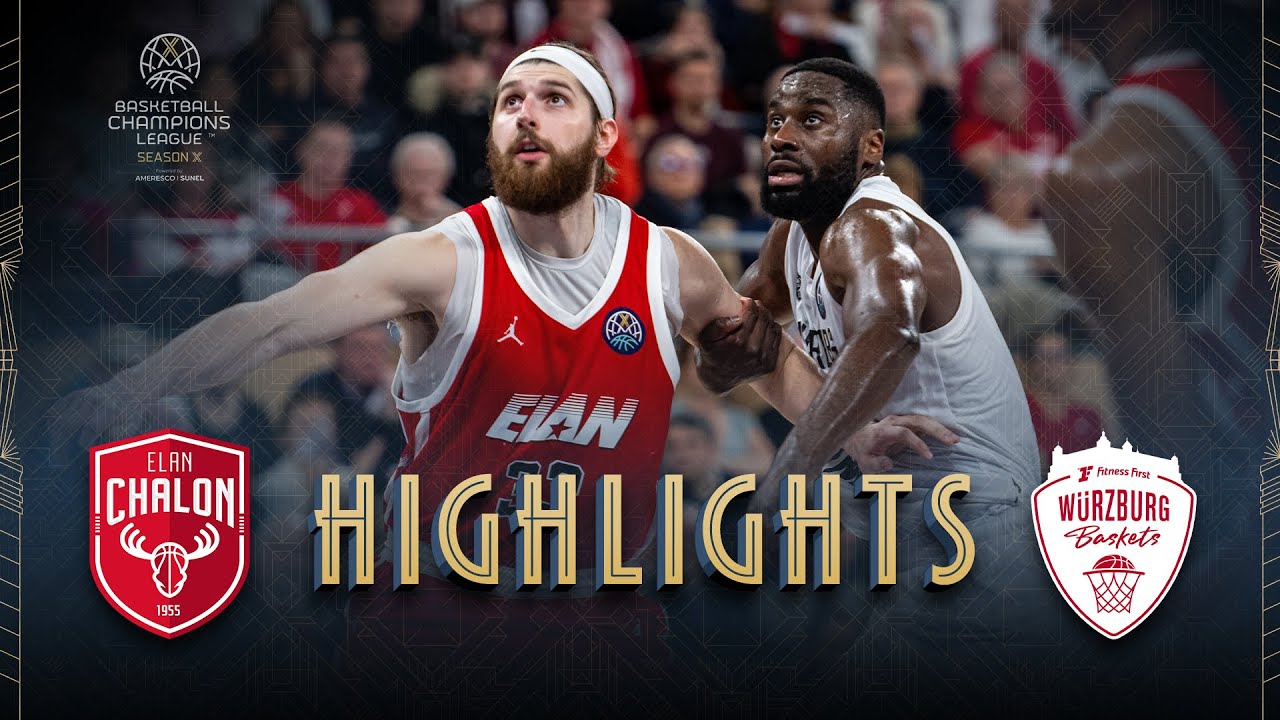 Elan Chalon v Fitness First Wurzburg Baskets | Round of 16 | Highlights | #BasketballCL 2025-26