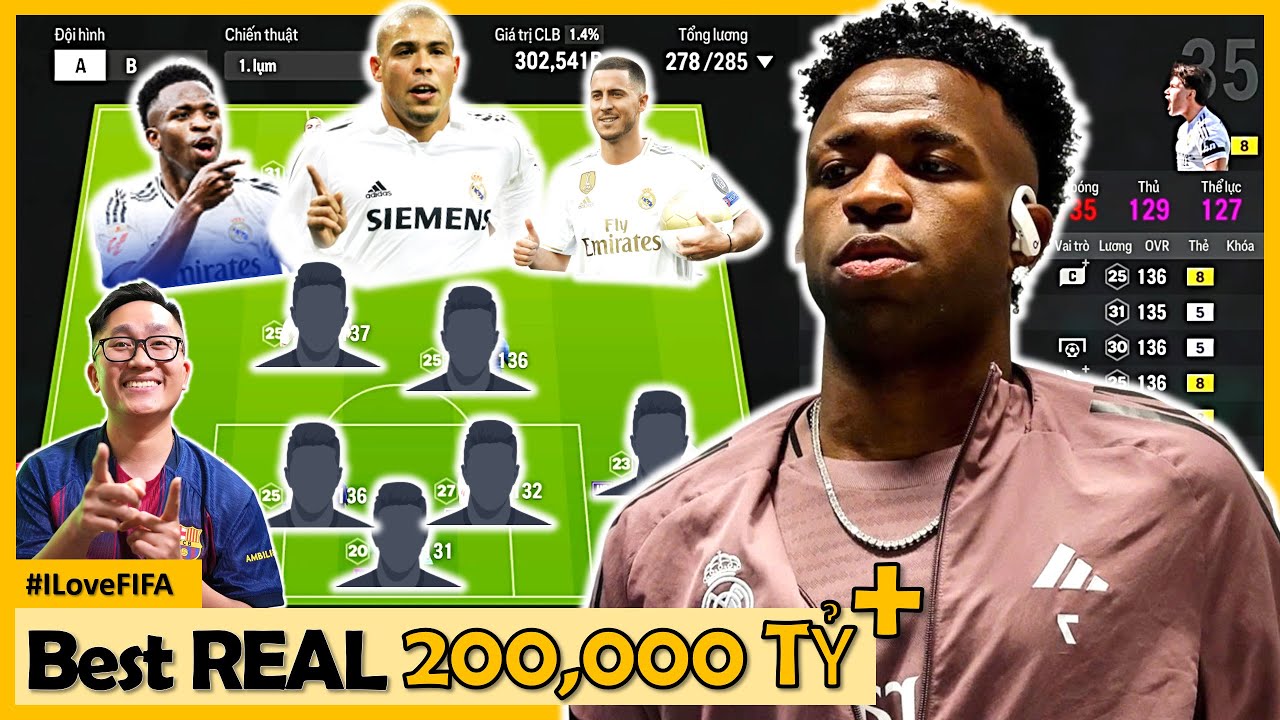 I Love Cam Spends Over 200 Trillion to Build the Strongest Real Madrid Super Team in FCO 2026: Ro...