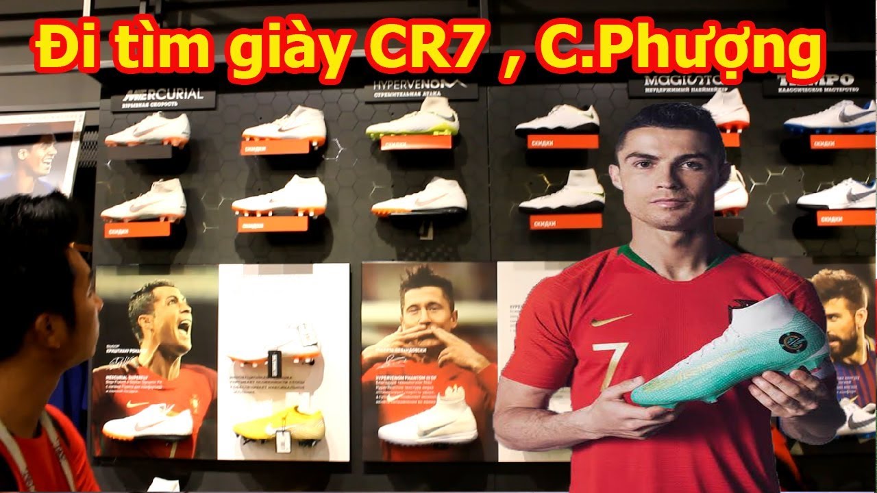 Thử Thách Bóng Đá đi tìm giày của Ronaldo , Công Phượng U23 Việt Nam mùa World Cup 2018