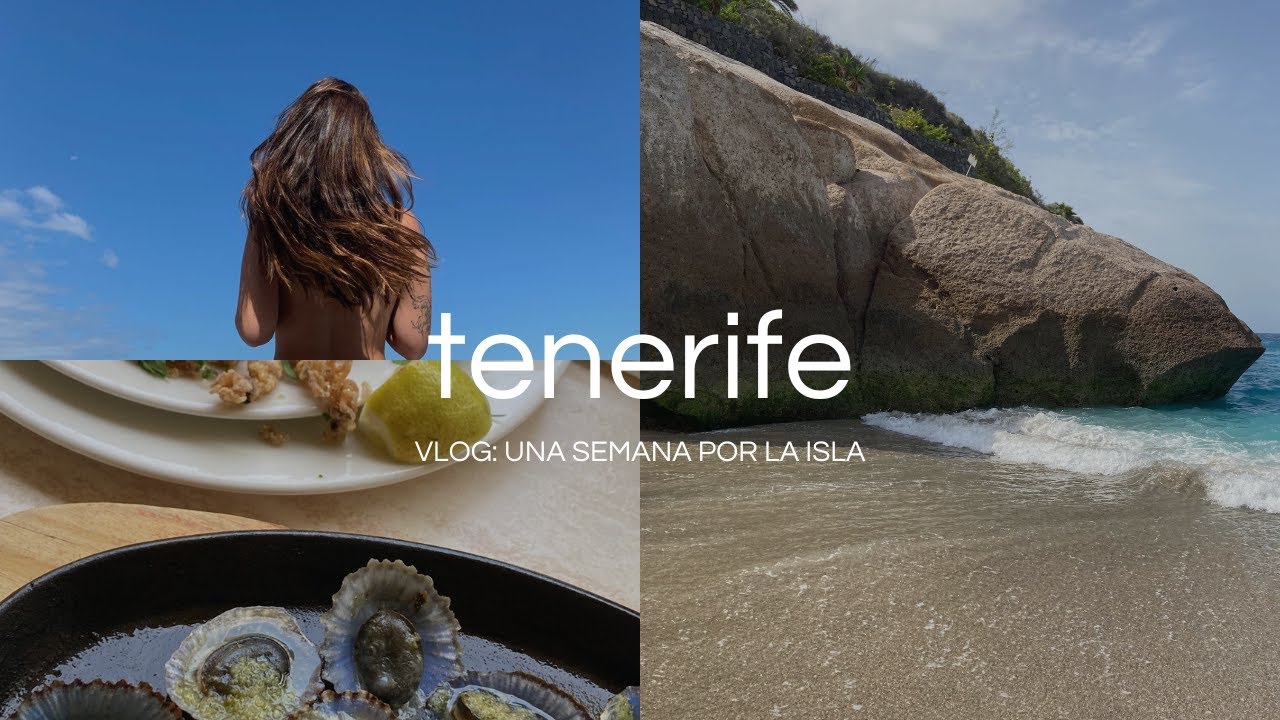 Vlog Tenerife: apartment tour, playas, comida & planes por la zona ☀️🏝️