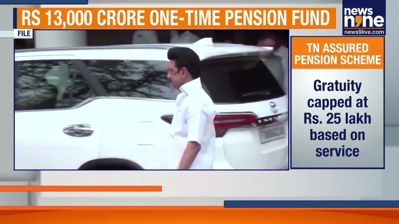 MK Stalin Announces New Assured Pension Scheme For Tamil Nadu Government Employees | News9