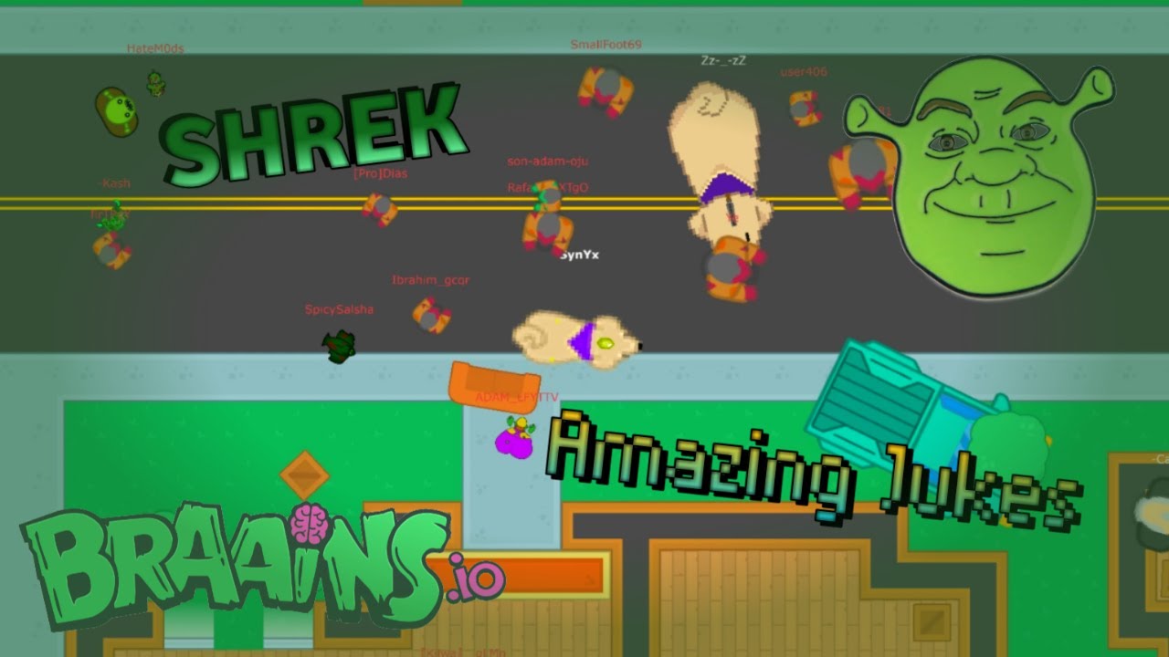 Braains.io | Shrek Update + Amazing Jukes