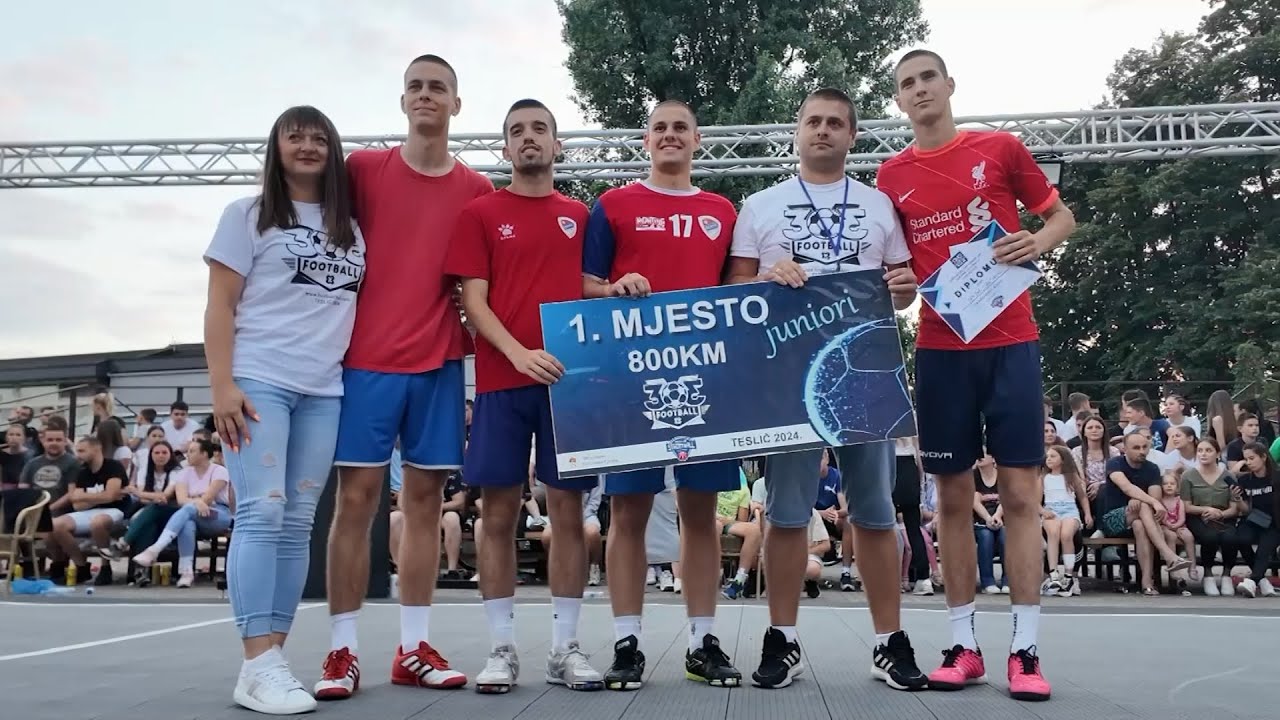 Prvi 3x3 turnir u fudbalu odigran u Tesliću - Početak dana TV K3