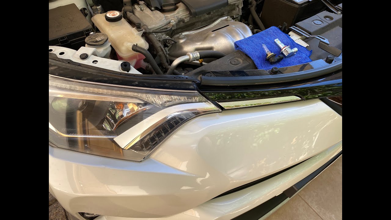 Toyota RAV4 2017 - Upgrade luces halógenas a LED // DIY: Replace halogen 9012 to LED Headlight