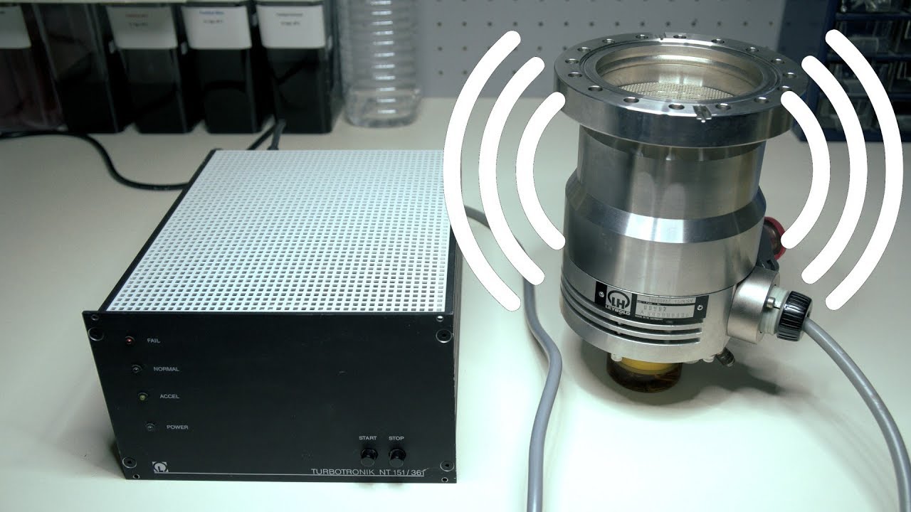 Sounds of Leybold Turbovac 150