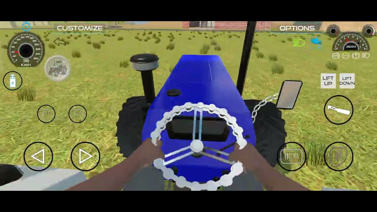 Tractor khoob gya 744 vlog 