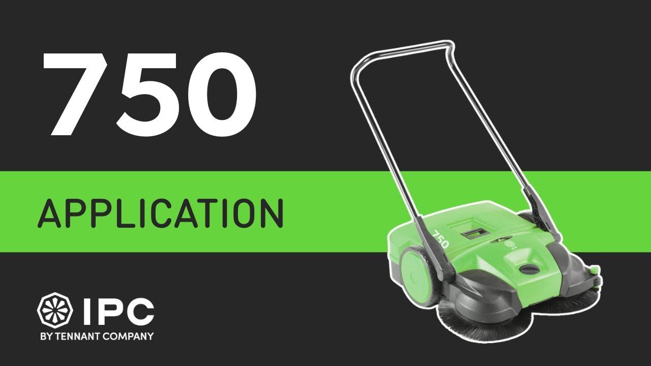 750 Walk-Behind Sweeper | Application Video | IPC WORLDWIDE