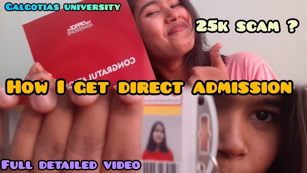 Know all details about direct admission in galgotias university | social life